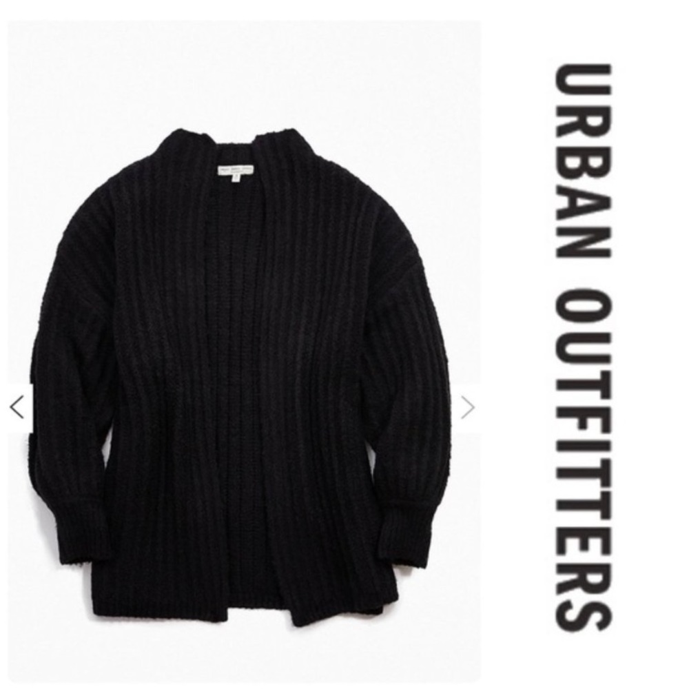 Urban Outfitters Truly Madly Deeply Ava Open Front Chunky Cardigan
